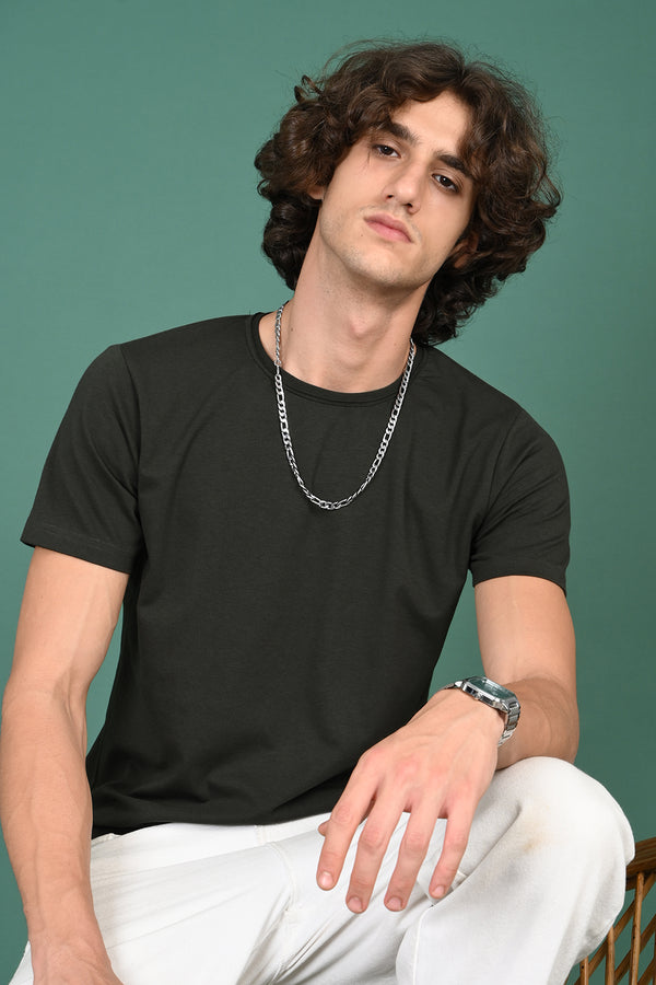 Green Plain T-Shirt
