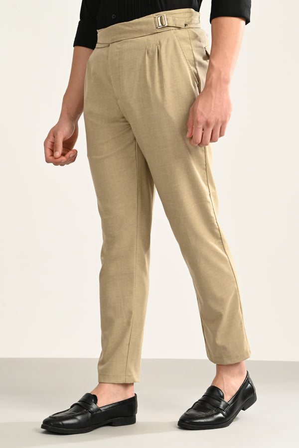 Beige Gurkha Pant