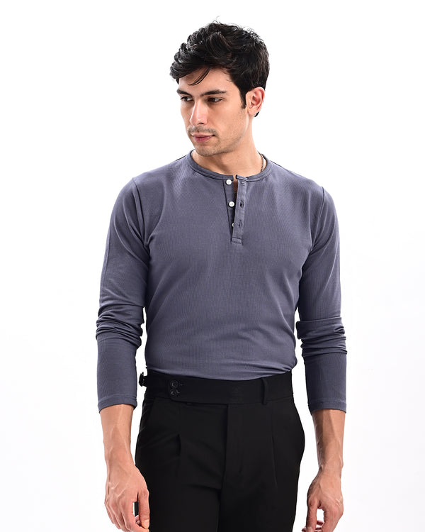 Izi blue Henley T Shirt