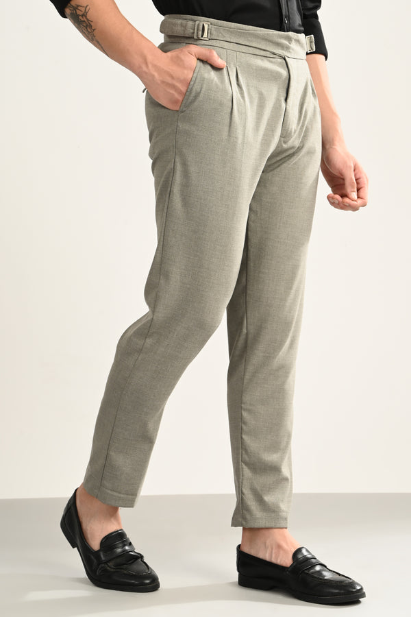 Grey Gurkha Pant