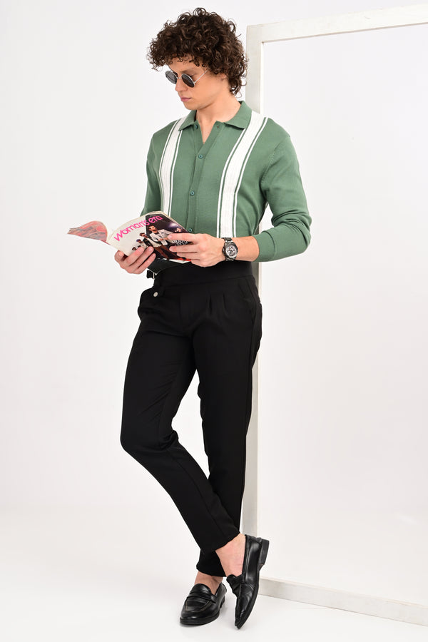 LYZLY Heritage Knit Polo
