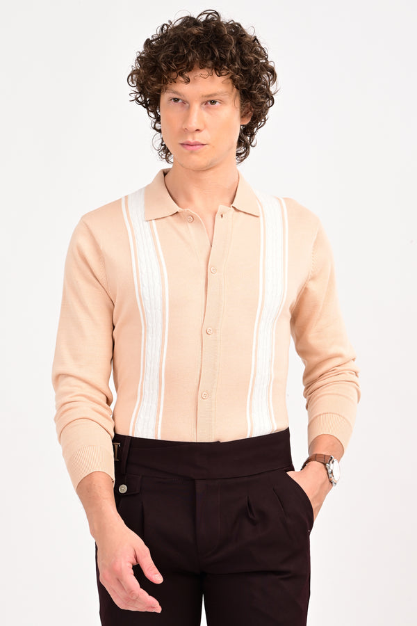 LYZLY Heritage Knit Polo
