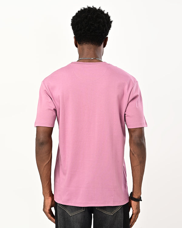 Izi solid plain Tshirt - purple
