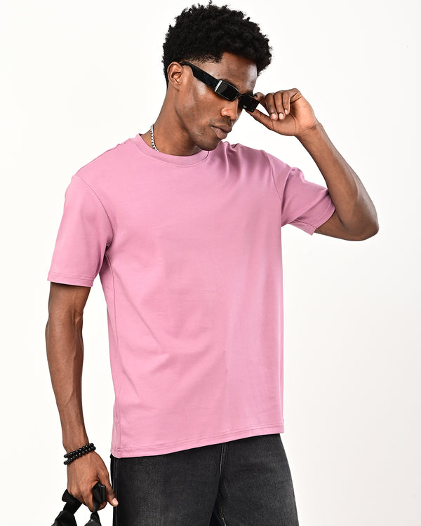 Izi solid plain Tshirt - purple
