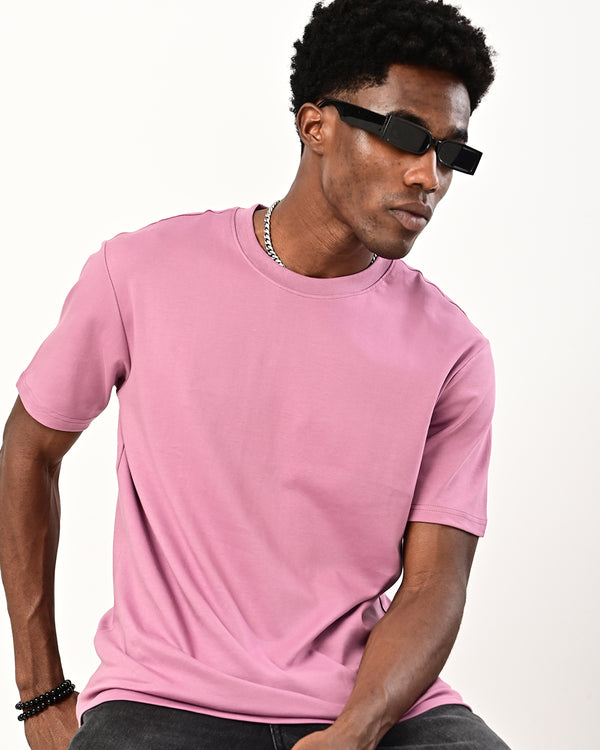 Izi solid plain Tshirt - purple