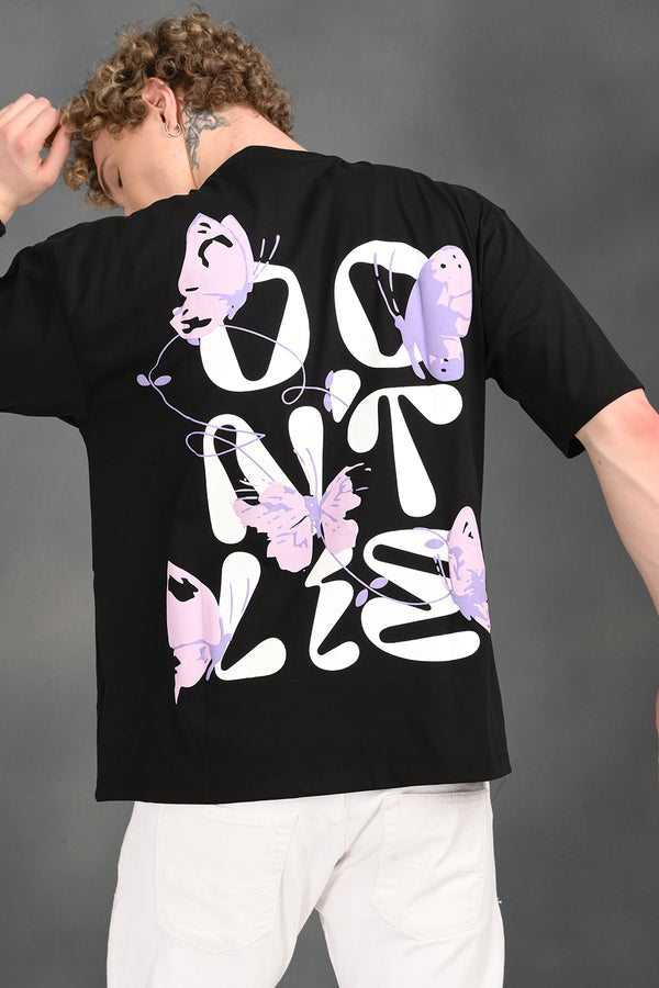Black Don't Lie Print T-Shirt