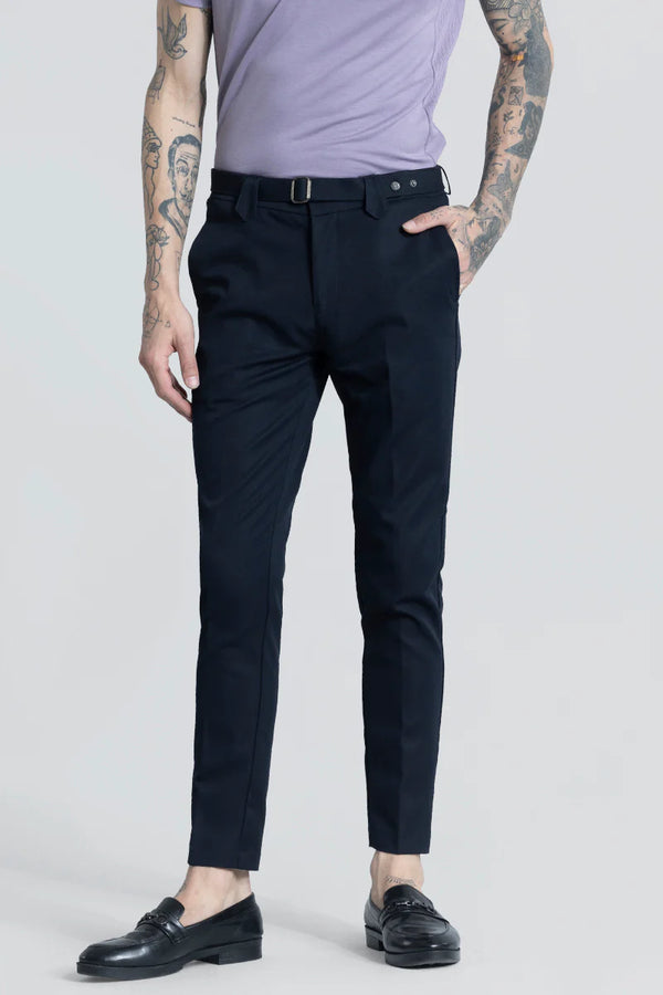 Flex Fit Navy Formal Trouser Ilyzly