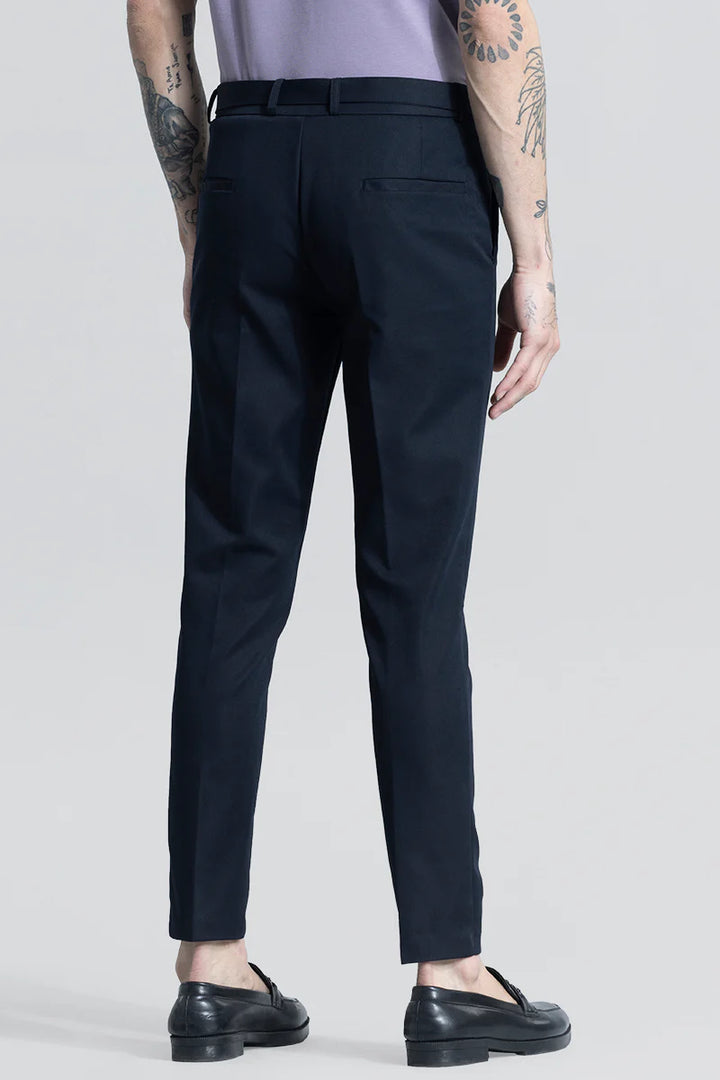 Flex Fit Navy Formal Trouser Ilyzly