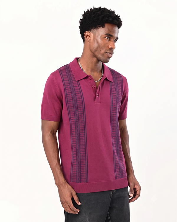 ILYZLY Milano Textured Polo