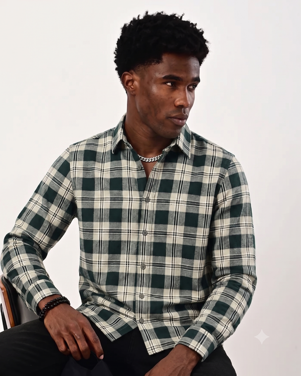 ILYZLY Premium Flannel Check Shirt