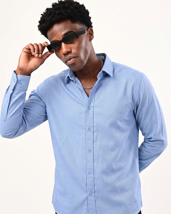 ILYZLY Signature Oxford Full Sleeve Shirt