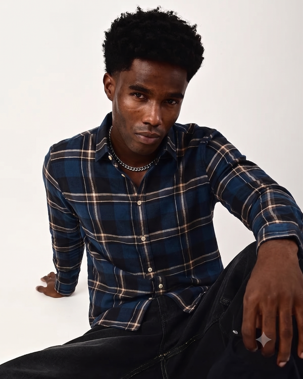 ILYZLY Premium Flannel Check Shirt