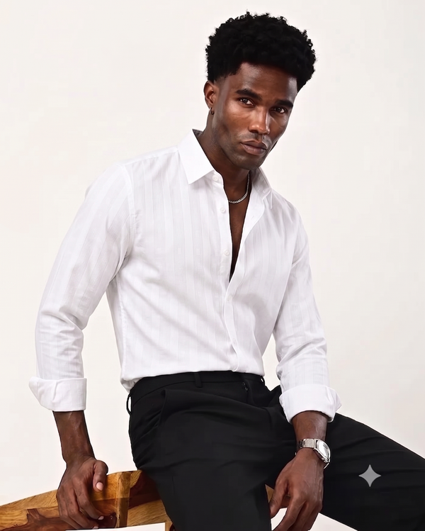 ILYZLY Refined Stripe Shirt