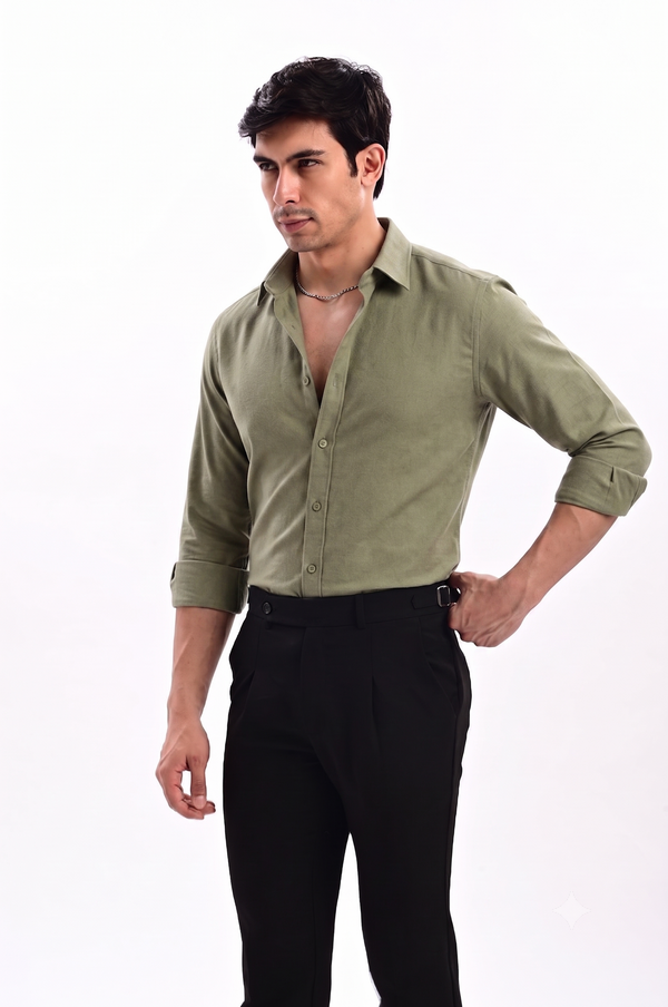 ILYZLY Men's Luxe Cotton Shirt