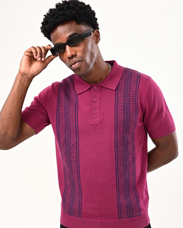 ILYZLY Milano Textured Polo