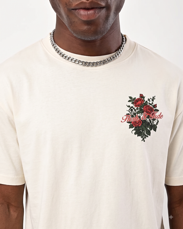 Ilyzly Floral Design T Shirt