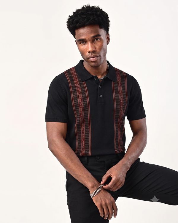 ILYZLY Milano Textured Polo