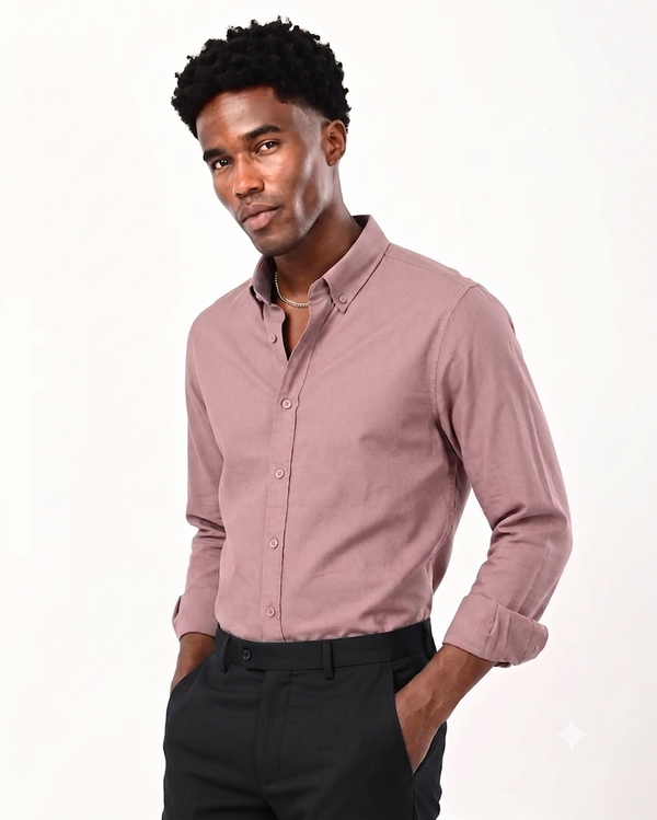 ILYZLY Premium Cotton Oxford Shirt