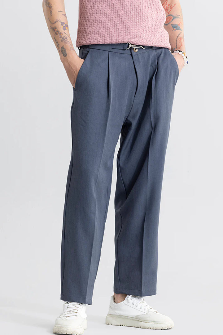 Hooked Elephant Grey Korean Pant Ilyzly