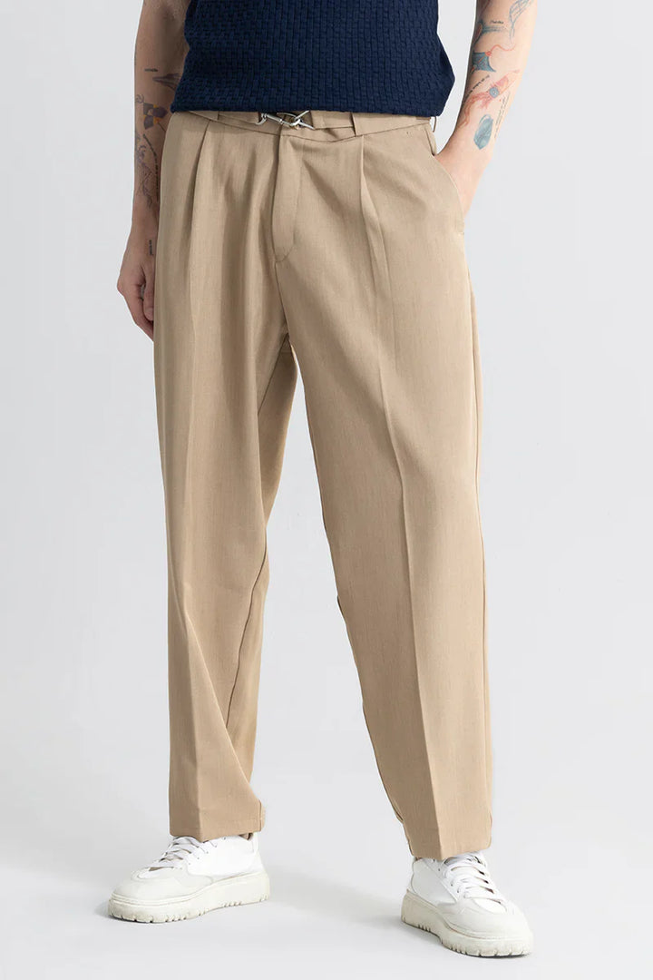 Hooked Khaki Korean Pant Ilyzly