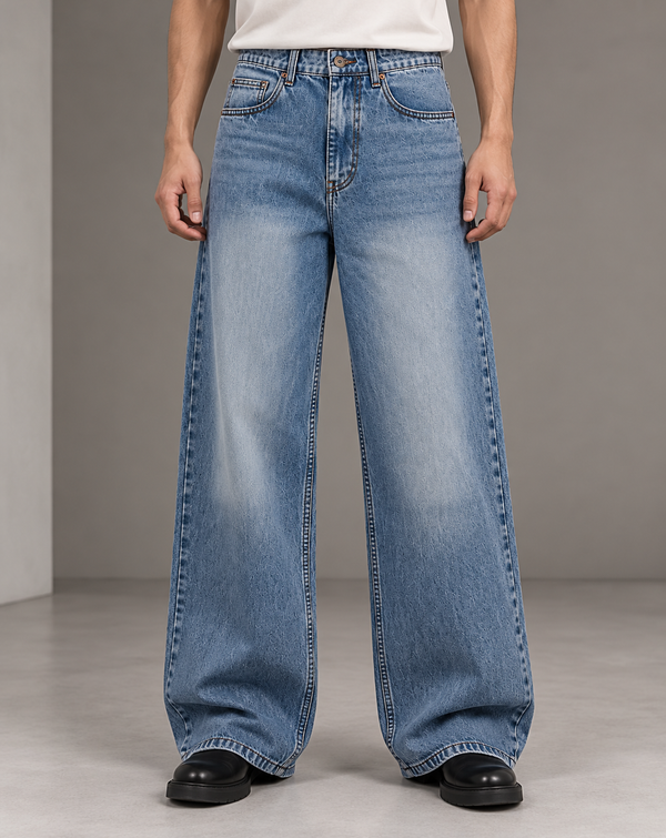 Izi Light Blue Straight Fit Jean