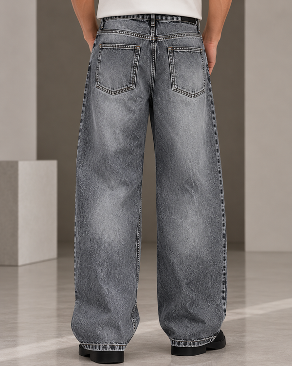 Izi Grey Straight Fit Jean