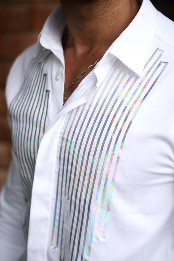 White Element Designer Wear Shirt