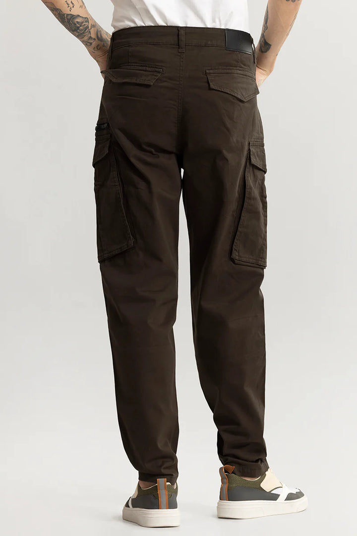 Kyubic Brown Cargo Pant Ilyzly