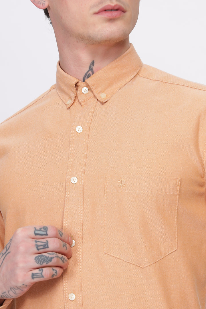 Oxford Formal Yellow Shirt Ilyzly