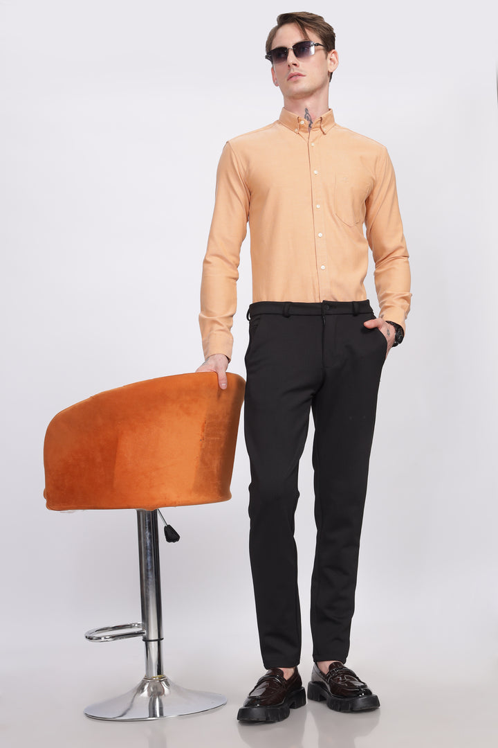 Oxford Formal Yellow Shirt Ilyzly