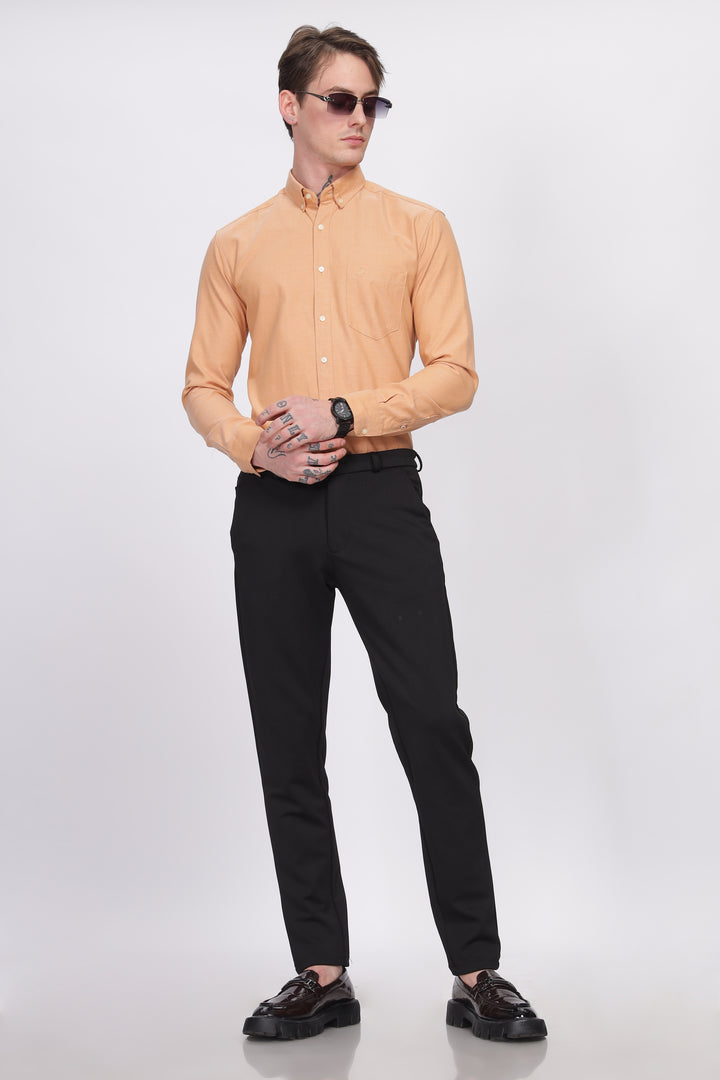 Oxford Formal Yellow Shirt Ilyzly