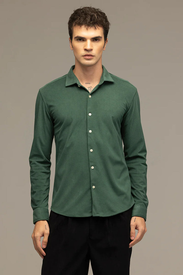 Smooth Sail Green Shirt Ilyzly