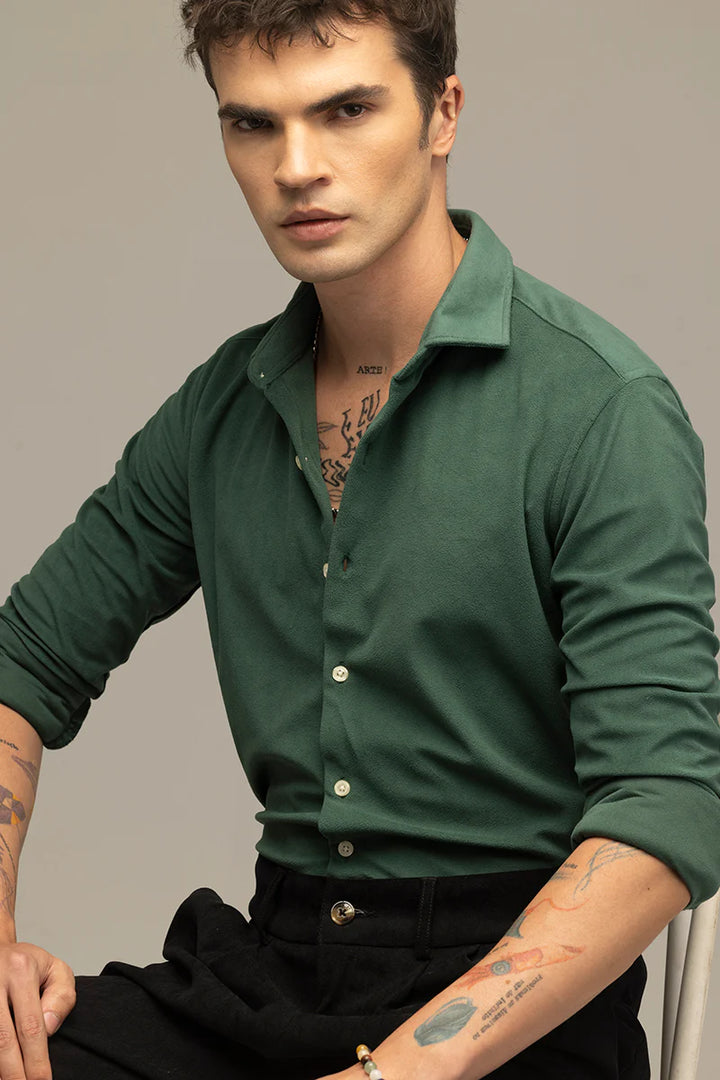 Smooth Sail Green Shirt Ilyzly