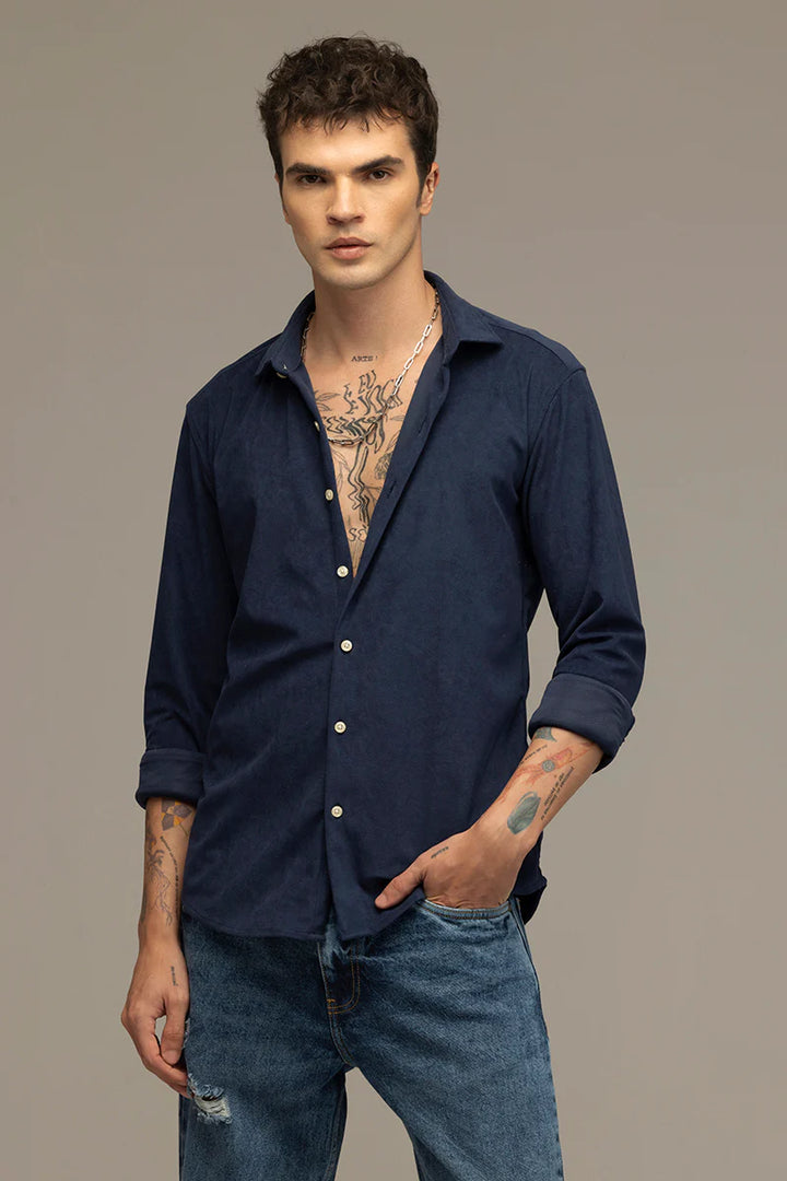 Smooth Sail Navy Shirt Ilyzly