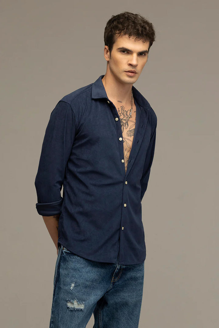 Smooth Sail Navy Shirt Ilyzly