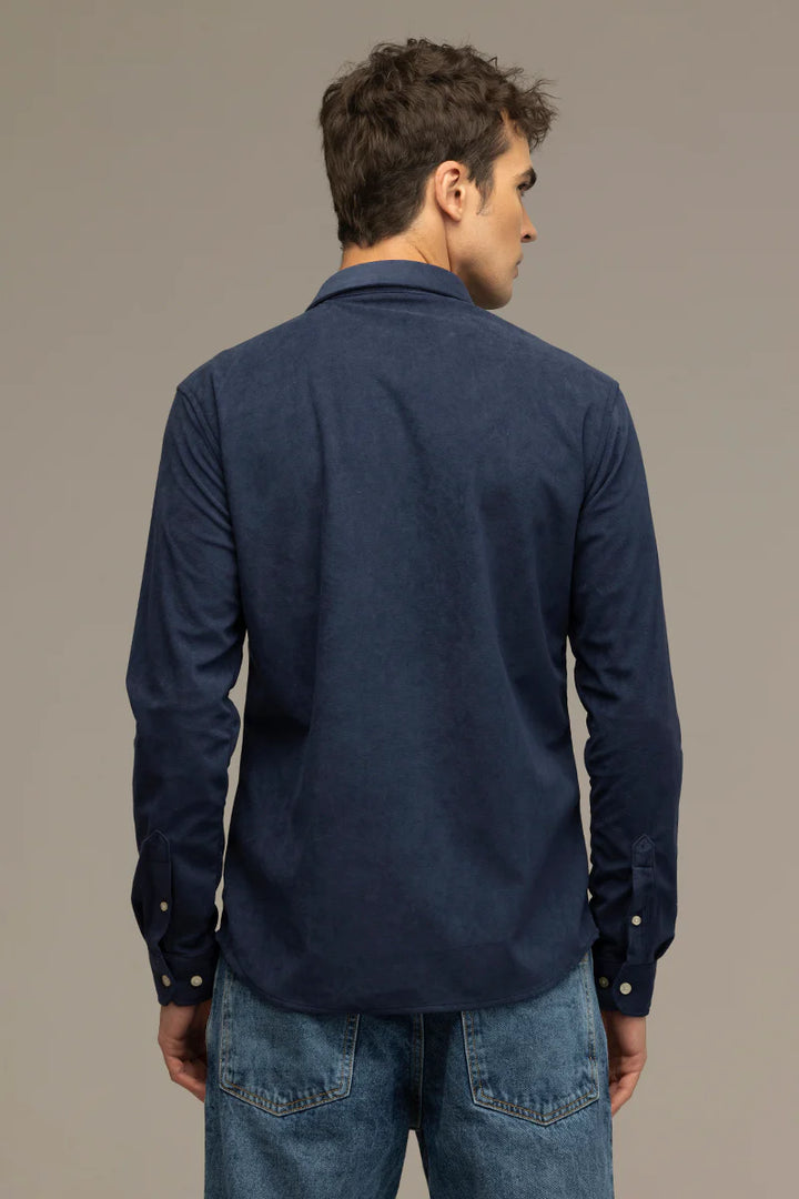 Smooth Sail Navy Shirt Ilyzly