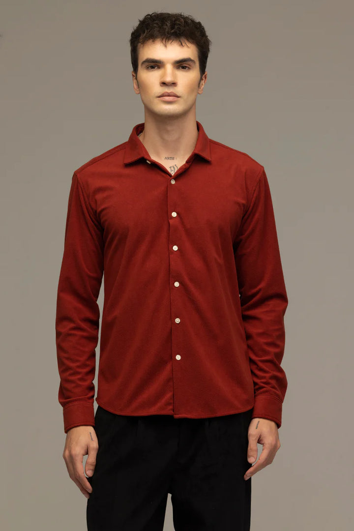 Smooth Sail Red Shirt Ilyzly