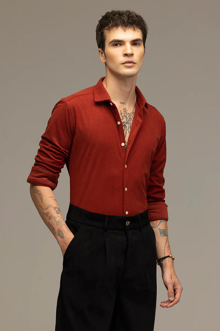 Smooth Sail Red Shirt Ilyzly