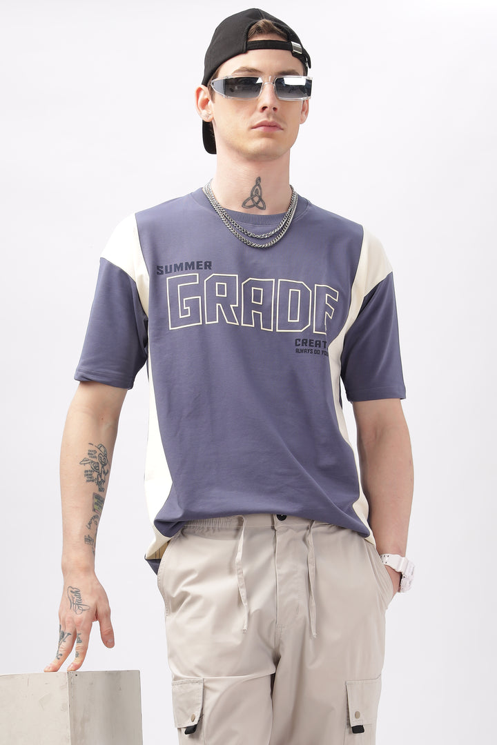 Summer Grade Drop Shoulder Lavender T-shirt Ilyzly