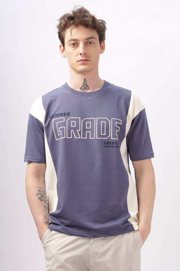 Summer Grade Drop Shoulder Lavender T-shirt Ilyzly