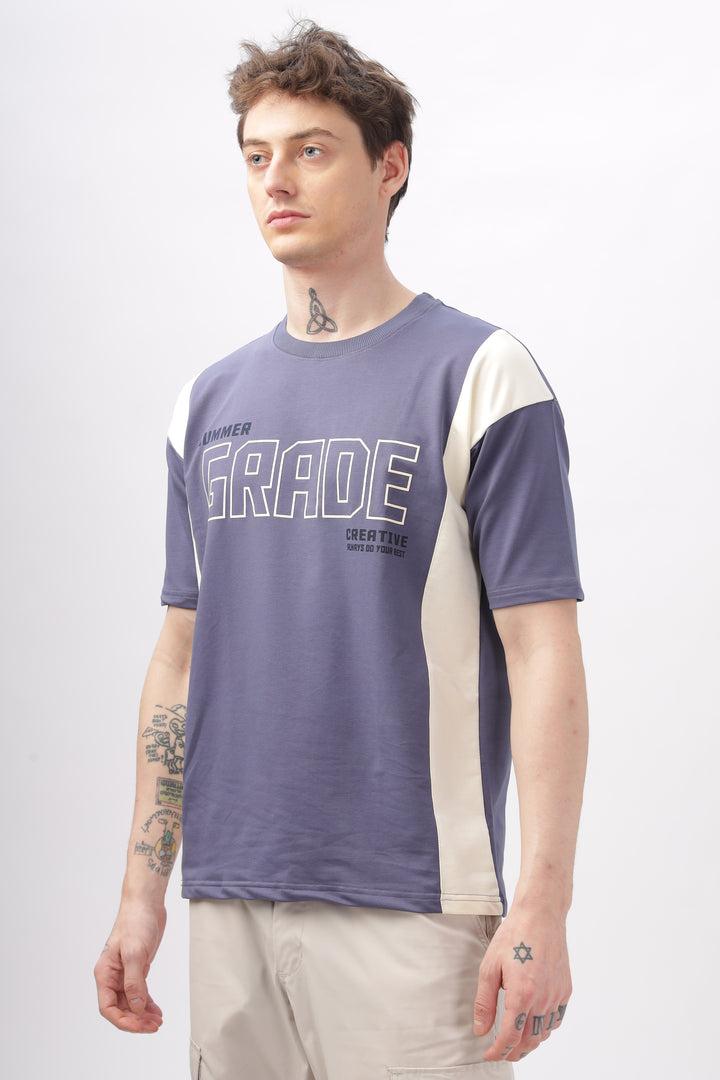 Summer Grade Drop Shoulder Lavender T-shirt Ilyzly