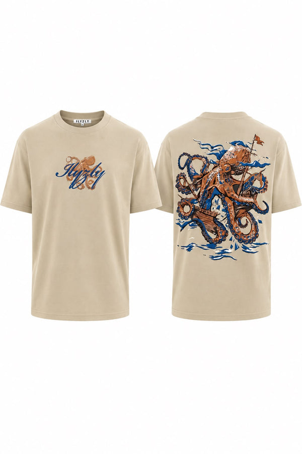 Ilyzly Octopus T Shirt