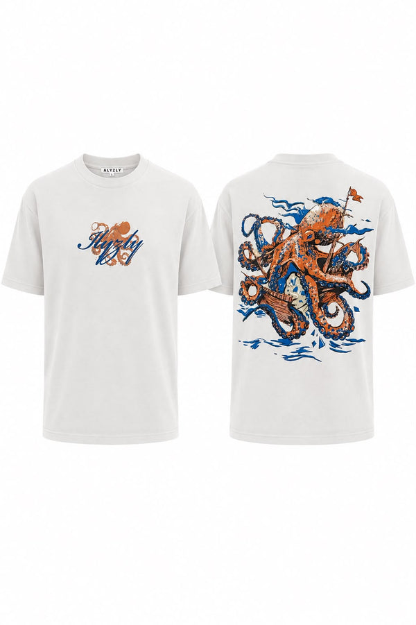 Ilyzly Octopus T Shirt