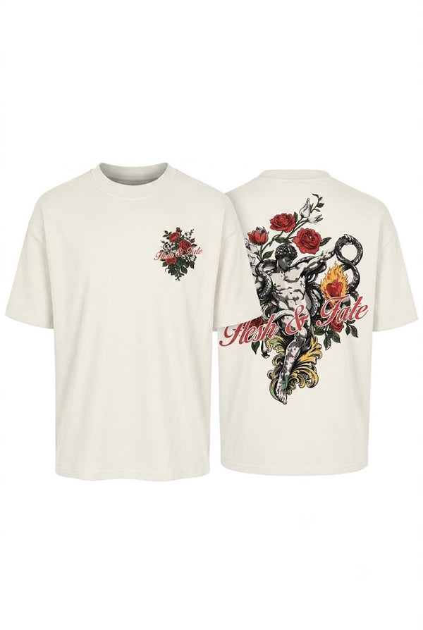 Ilyzly Floral Design T Shirt