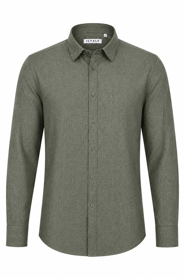 ILYZLY Signature Melange Full Sleeve Shirt