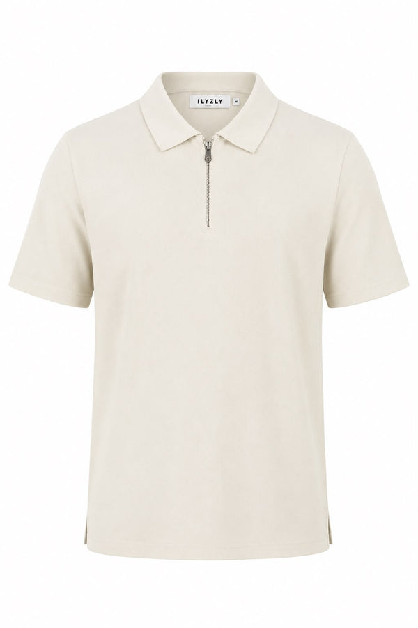 ILYZLY Essential Zip Polo