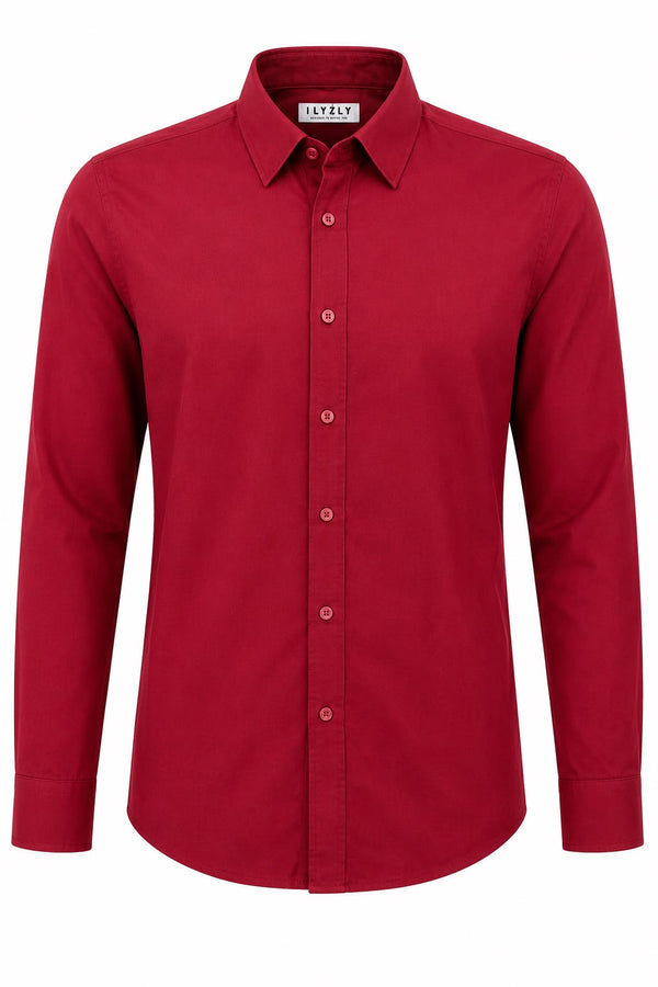 ILYZLY Men's Essential Full Sleeve Shirt