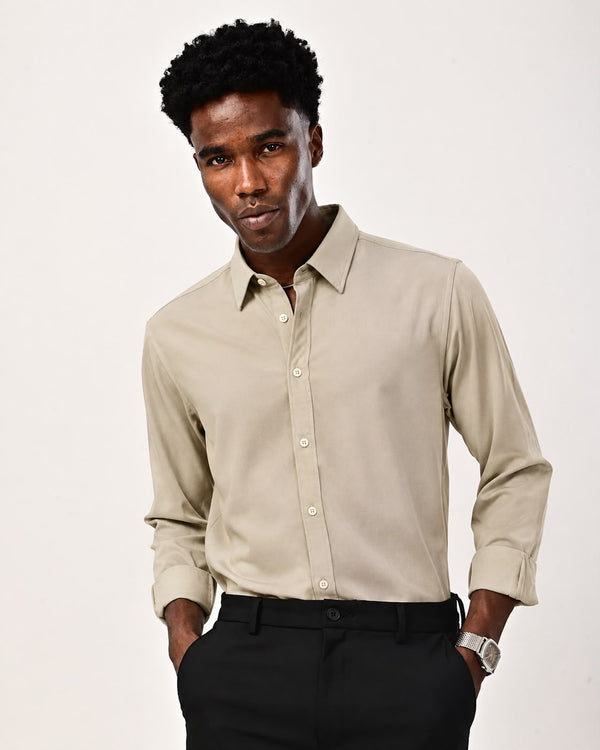 ILYZLY Men's Essential Full Sleeve Shirt