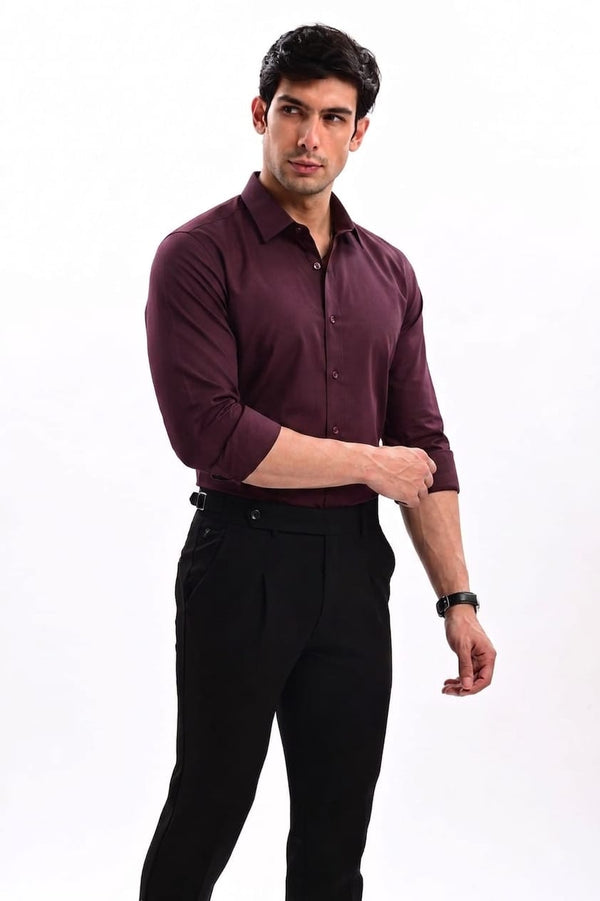 ILYZLY Signature Weave Full Sleeve Shirt